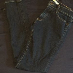 Abercrombie & Fitch dark blue skinny jeans